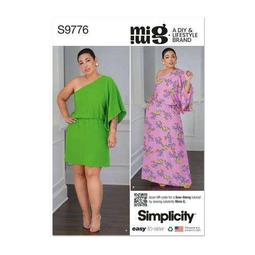 Simplicity lõikekomplekt S9776 MISSES' CAFTAN IN TWO LENGTHS BY MIMI G STYLE, SS9776