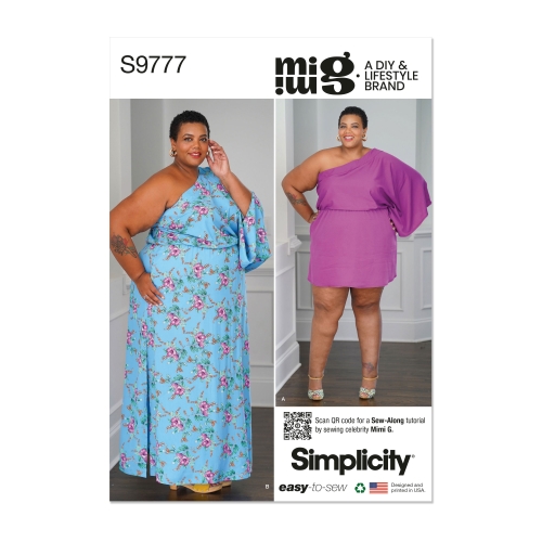 Simplicity lõikekomplekt S9777 WOMEN'S CAFTAN IN TWO LENGTHS BY MIMI G STYLE, SS9777