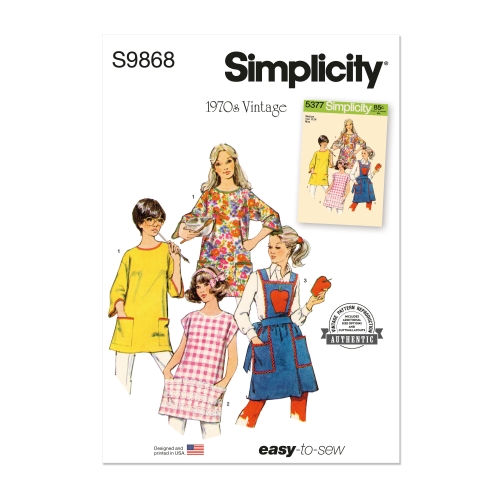 Simplicity lõikekomplekt S9868, Põlled ja pajakindad