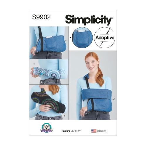 Simplicity lõikekomplekt S9902, Soojenduskäised, toed ja rakis käele