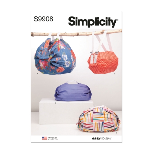 Simplicity lõikekomplekt S9908, Neljas mõõdus kotid