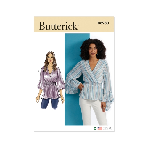 Lõikekomplekt BUTTERICK B6930 MISSES' TOP