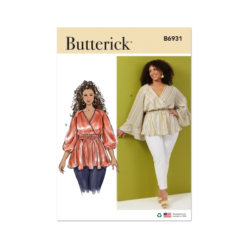 Lõikekomplekt BUTTERICK B6931 WOMEN'S TOP