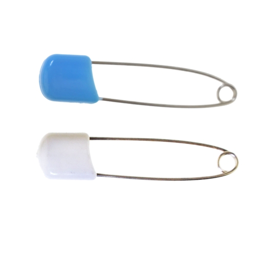 Plastotsaga nn turvahaaknõelad 4 cm ja 5,5 cm, 6 tk, YBL-24