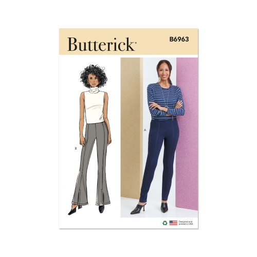 Lõikekomplekt BUTTERICK B6963 MISSES' PANTS