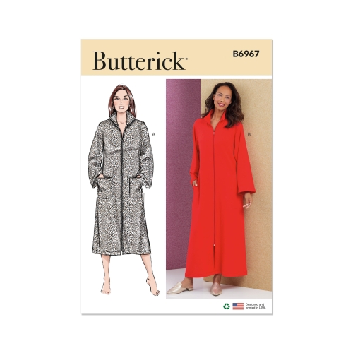 Lõikekomplekt BUTTERICK B6967 MISSES' AND WOMEN'S ROBE
