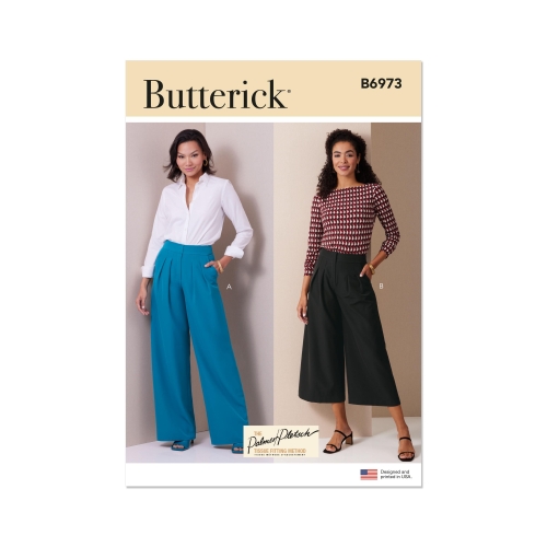 Lõikekomplekt BUTTERICK B6973 MISSES' PANTS