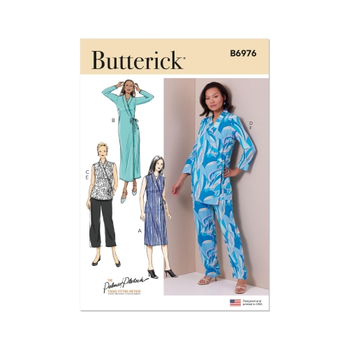 Lõikekomplekt BUTTERICK B6976 MISSES' LOUNGE SET