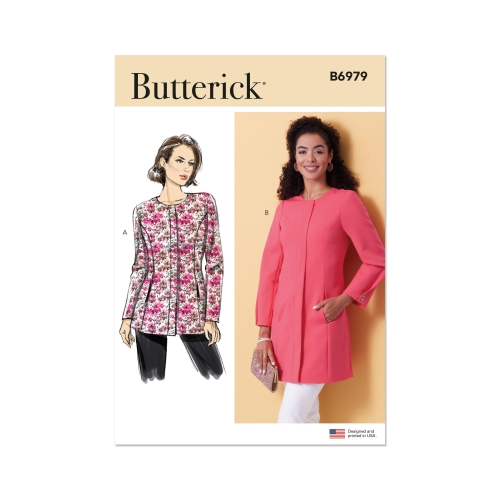 Lõikekomplekt BUTTERICK B6979 MISSES’ JACKET
