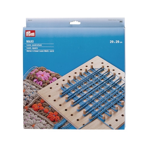 Suur puidust põimimisalus MAXI Loom, 29x29cm, Prym 624157