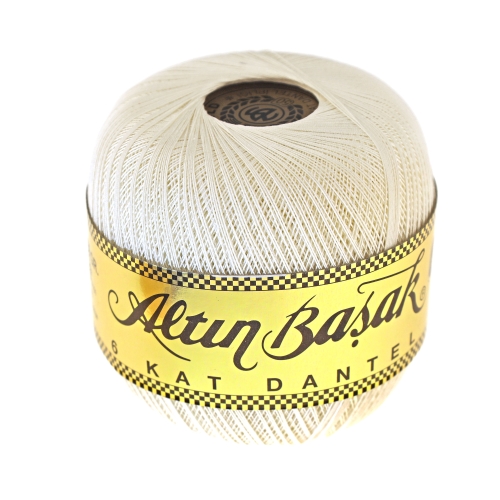 Puuvillane heegelniit Altin Basak Gold, Art.32, 6-Ply, Nr.60, 100 g = 1400 m