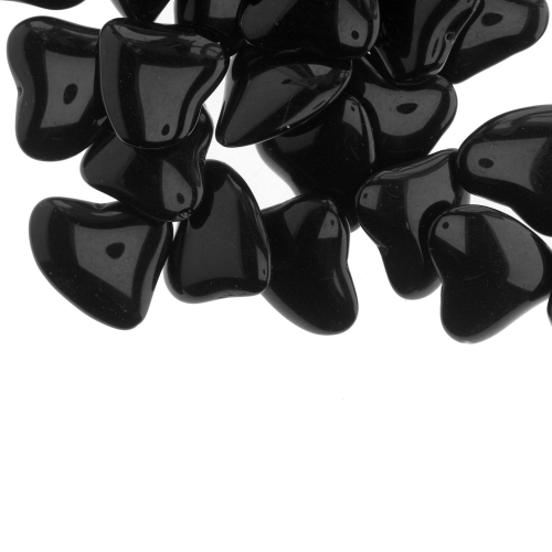 Südamekujuline pooleldi pikuti läbistatud auguga (Jablonex) 22x6mm