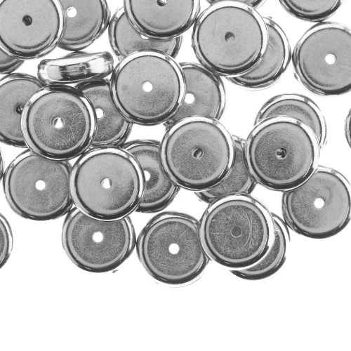 Ümar lapik riputis/helmes CCB plastikust 14 x 4mm