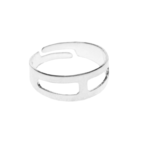 Sõrmusetoorik, Notched Finger Ring Base, 18 x 7mm