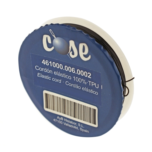 Kumm ehete valmistamiseks, Elastic Beading Cord, 0,8mm; 7m