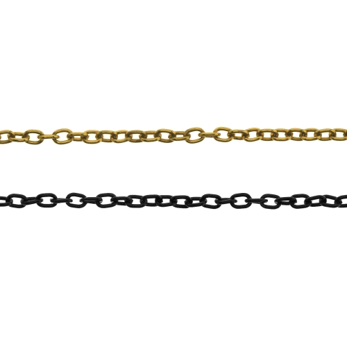 Alumiiniumkett erinevates värvitoonides, lüli mõõtmed: 4,7 x 3 x 0,8 mm