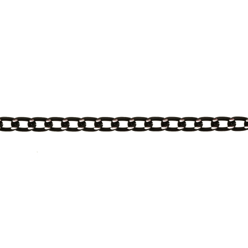 Alumiiniumkett sälkudega, lüli mõõtmed: 8 x 5 x 1,4 mm