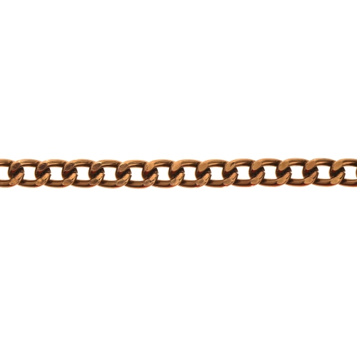Alumiiniumkett tahutud servadega, lüli mõõtmed: 10 x 7 x 2 mm
