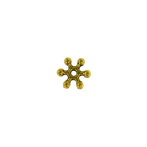 Vahedetail lillekujuline antiikse mustriga, 8mm