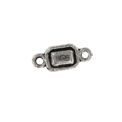 Vahedetail kahe aasaga erinevate ehete valmistamiseks, 12 x 5mm