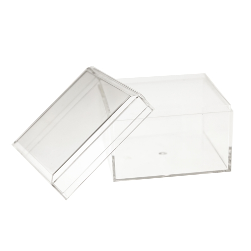 Akrüülplastist läbipaistev karp 8 x 8 x 6 cm, KL4194