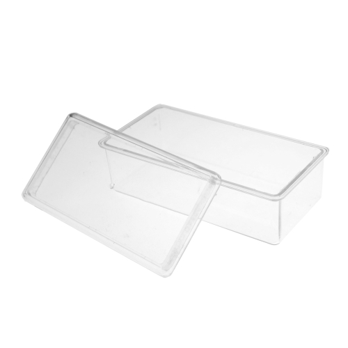 Läbipaistvast akrüülplastmassist karp, kaanega, 17 x 7,5 x 6 cm, KL4209