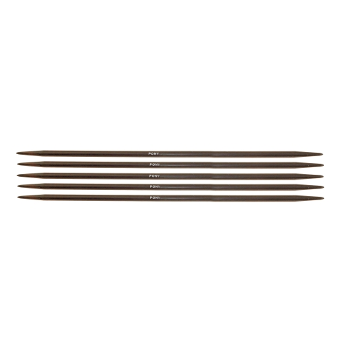 Perusmittaiset puusukkapuikot, 20 cm, Pony Rosewood