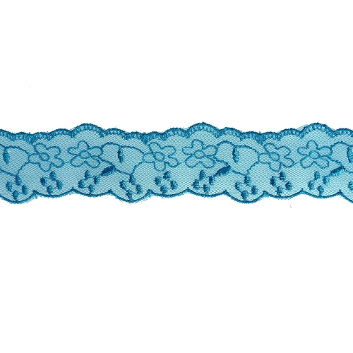 Tüllile tikitud pits, 3,5 cm, 54-4039