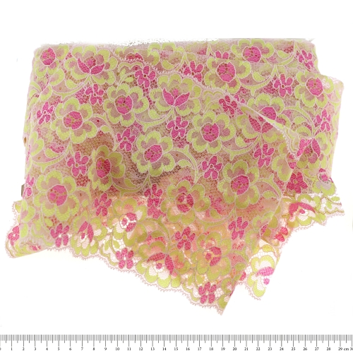 Lai mitmevärviline kapronpits, 15,5 cm