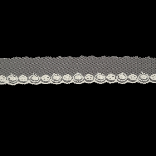 Tüllile tikitud pits 3 cm, 52-4118