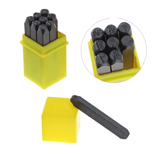 Punslid: 4 mm; 6 mm kõrgused numbrid