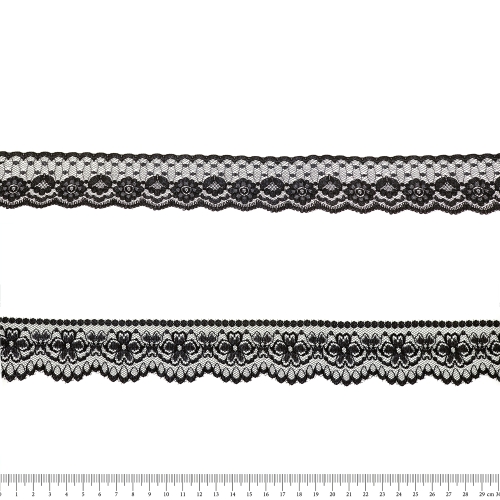 Kapronpitsid, erinevad mustrid, 3,5 cm - 4,5 cm