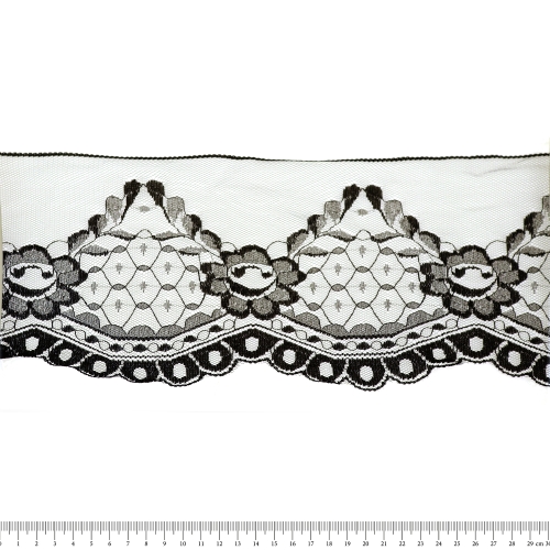 Kapronpitsid, erinevad mustrid, 9 cm - 13,5 cm