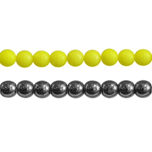 Ümar läbipaistmatu klaashelmes 4mm, Jablonex