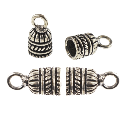Torujad metallist kinnitusdetailid, ø7,6 x 15 mm, sisemine läbimõõt ~ø5,3mm, BA2033