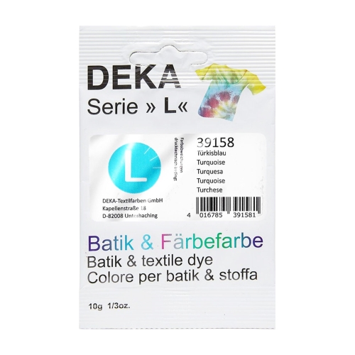 Mitmeotstarbeline riidevärv, kangavärv Batikfarbe 'L' 10 g, DEKA Batikfarbe 'L'
