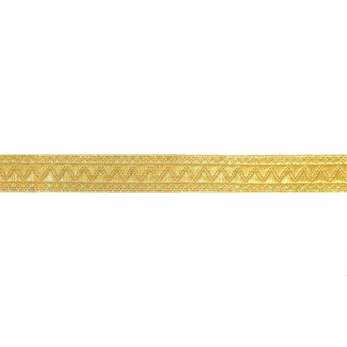 Sissekootud mustriga metallikpael 1,8 - 2 cm