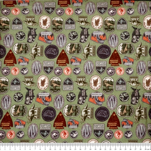 Puuvillane popliinkangas, ÖKO (Organic), Poplin Licenciasa, MC, 7035