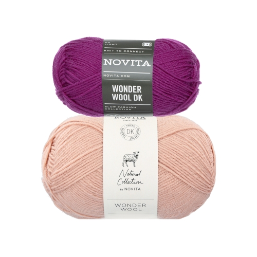 Täisvillane lõng Wonder Wool DK, Natural Collection, Novita