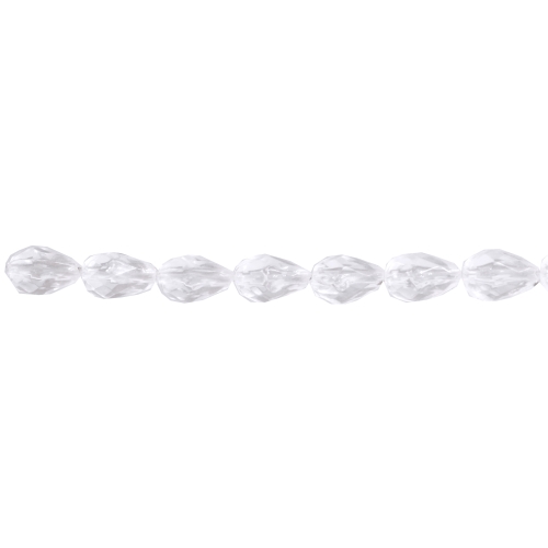 Hulknurkne piisakujuline kristall 9 x 6mm