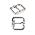 Metallpannal 20 x 20 mm rihmale laiusega 13 mm, läikega viimistlus