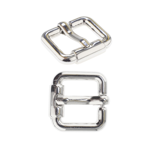 Metallpannal 16 x 17 mm rihmale laiusega 10 mm, läikega viimistlus