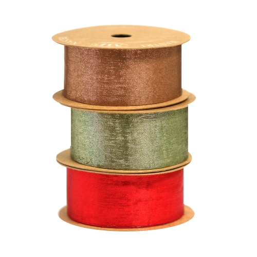 Metallikefektiga kunstsiidist pael 40 mm, 5345G