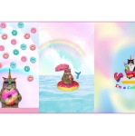 Trikookangas kupongina, 75 cm x 150 cm, Stenzo, 15270