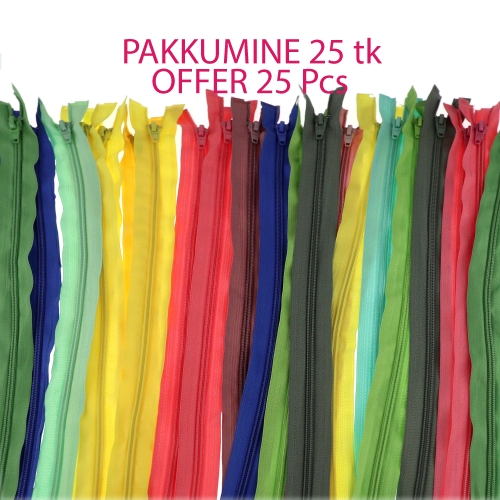 6 mm spiraallukkude pakkumiskomplekt, 25 tk