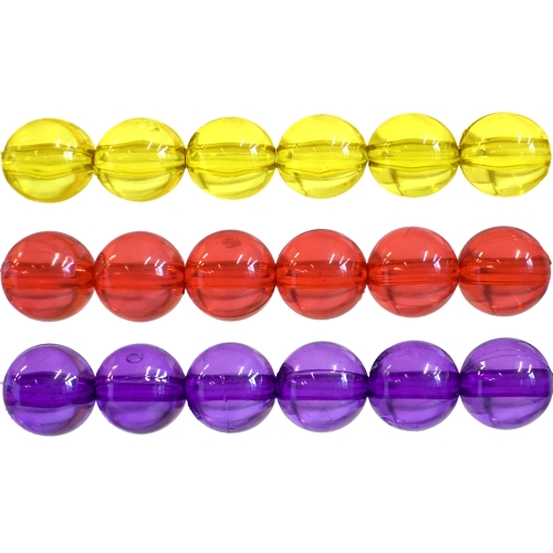 Ümar läbikumav akrüülhelmes 12mm