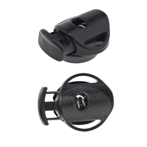 Ovaalne plast-stopper 23 mm x 18 mm nöörile max. ø4 mm