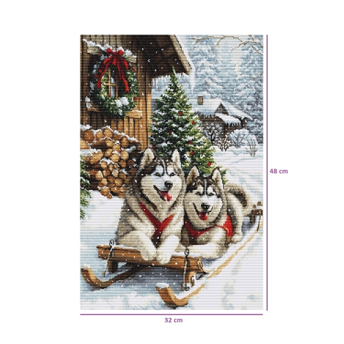 Tikkimiskomplekt ristpistes, Luca-S, B722