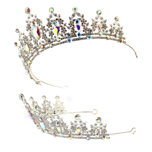 Tiara kristalleilla, korkeus: 6 cm, halkaisija ~14 cm; #9H