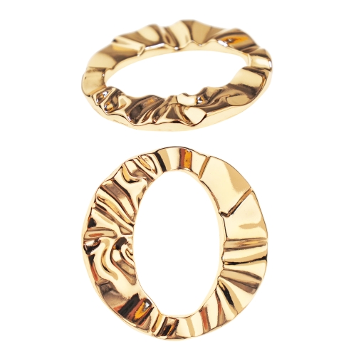 Metalliosa 50 x 55 mm, reiän leveys 40 mm